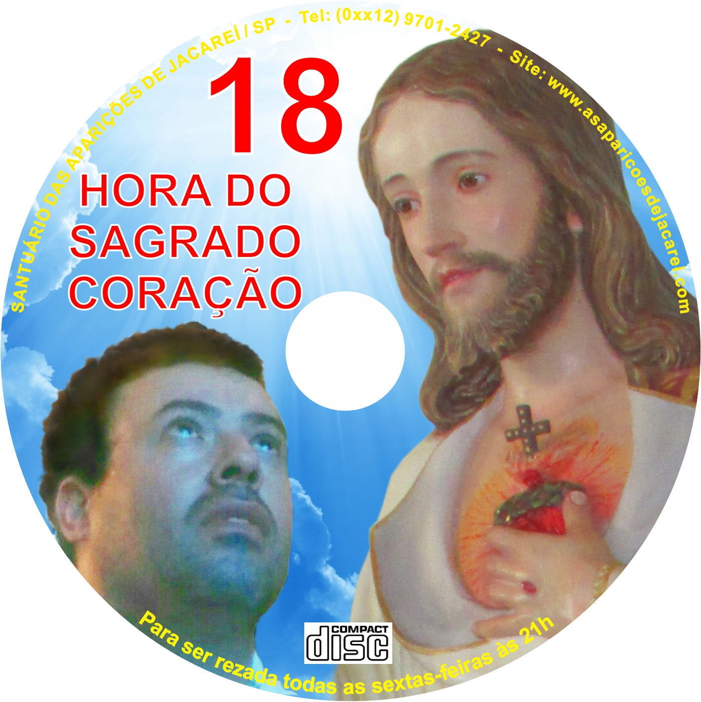 CD Hora do Sagrado Coração 18 CD Hora do Sagrado Coração 18